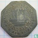 Rothenburg on the Tauber 10 pfennig (zinc) - Image 2