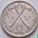 Südrhodesien 6 Pence 1937 - Bild 1