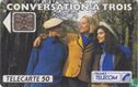 Conversation à trois