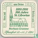 1891-1991 100 Jahre St.Liborius - Afbeelding 1