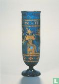 Glas op voet/ Meroïtisch 250-300 n.Chr. - Afbeelding 1