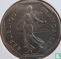 Frankrijk 2 francs 1991 (muntslag) - Afbeelding 2