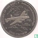 Gibraltar 1 crown 2007 "Battle of Britain memorial flight - Avro Lancaster" - Image 2