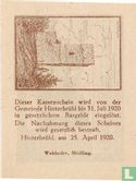 Hinterbrühl 10 Heller 1920 (Julienturm) - Image 2