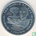Gibraltar 1 crown 1999 "The world at war - J. Robert Oppenheimer" - Image 2