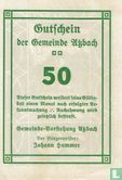 Atzbach 50 Heller 1920 - Image 1