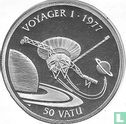 Vanuatu 50 vatu 1992 (PROOF) "15th anniversary Launching of Voyager 1" - Image 2