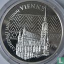 Frankrijk 100 francs / 15 euro 1996 (PROOF) "St. Stephen's Cathedral in Vienna" - Afbeelding 1
