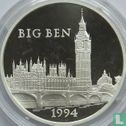 Frankrijk 100 francs / 15 écus 1994 (PROOF) "Big Ben" - Afbeelding 1