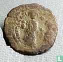 Byzantinischen Konstantinopel  40 nummi (follis)  610-641 CE - Bild 2
