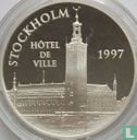 Frankrijk 100 francs / 15 euro 1997 (PROOF) "Stockholm Town Hall" - Afbeelding 1
