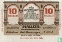 Hallein 10 Heller 1920 (mit rotem zugedruckten Spruch am Rand) - Bild 1