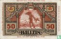 Hallein 50 Heller 1920 (avec le rouge sort imprimé sur le bord) - Image 1