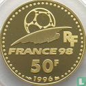 Frankrijk 50 francs 1996 (PROOF) "1998 Football World Cup in France" - Afbeelding 1
