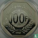 Frankrijk 100 francs 1998 (PROOF) "50th anniversary of the Universal Declaration of Human Rights" - Afbeelding 1