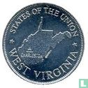 USA  Shell Oil - Coin Game States of the Union -  West Virginia  1960s - Image 1