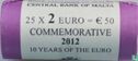 Malta 2 euro 2012 (roll) "10 years of euro cash" - Image 2