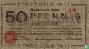 Köln 50 Pfennig 1918 - Afbeelding 1