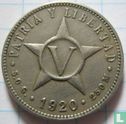 Cuba 5 centavos 1920 (type 1) - Image 1
