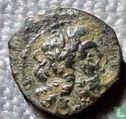 Seleucidische Rijk  AE19  (Demetrius II, Nikator; 2nd reign)  130-125 BCE - Image 2