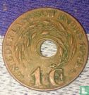 Dutch East Indies 1 cent 1945 (P - error) - Image 1