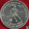 Frankreich 1 Franc 2000 "2000 European Championship and 1998 World Cup" - Bild 2