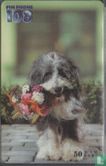 Dog with Flowers - Afbeelding 1