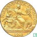 USA  Panama-Pacific Exposition Medal (1/4 eagle)  1915 - Bild 1