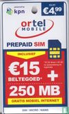 Ortel mobile prepaid SIM - Bild 3