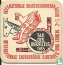 Tag des Bierfilzls 1965 Internationale Brauereisouvenirschau Internationale Tauschbörse / Über 100 Jahre Bayern-Bräu - Bild 1