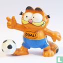 Garfield with football "Goal!" - Image 1