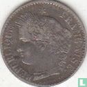 France 20 centimes 1850 (A - Chien avec l'oreille pendante) - Image 2