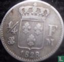 Frankrijk ¼ franc 1828 (M) - Afbeelding 1