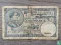 Belgium 5 franc 1938 (Error date 1988) - Image 1