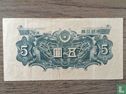 Japon 5 Yen 1946 - Image 2
