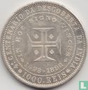 Portugal 1000 Réis 1898 (PP) "400th anniversary Discovery of India" - Bild 1
