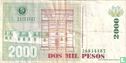 Kolumbien 2.000 Pesos 2004 (P451h) - Bild 2