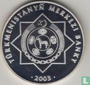 Turkmenistan 500 manat 2003 (PROOF) "Mollanepes" - Image 1