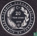 Turkey 20 türk lirasi 2016 (PROOF) "July 15 Memorial to Martyrs and Veterans" - Image 1