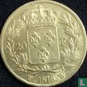 Frankreich 20 Franc 1818 (W) - Bild 1