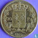 France 20 francs 1819 (A) - Image 1