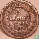 Frankrijk 1 decime AN ​​5 (D) - Afbeelding 1