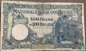 Belgien 100 Franken / 20 Belga 1927 - Bild 2
