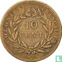 Colonies françaises 10 centimes 1825 - Image 1