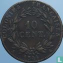 Colonies françaises 10 centimes 1844 - Image 1