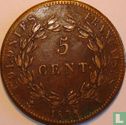 French colonies 5 centimes 1828 - Image 1