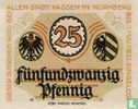 Nürnberg 25 Pfennig 1920 - Afbeelding 2