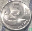 Italië 5 lire 1994 - Afbeelding 1