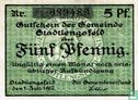 Stadtlengsfeld, Gemeinde - 5 Pfennig 1917 - Image 1