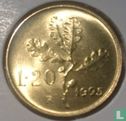 Italien 20 Lire 1995 - Bild 1